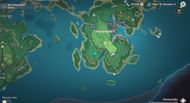 Location of the second site on the map (Image via Genshin Impact)